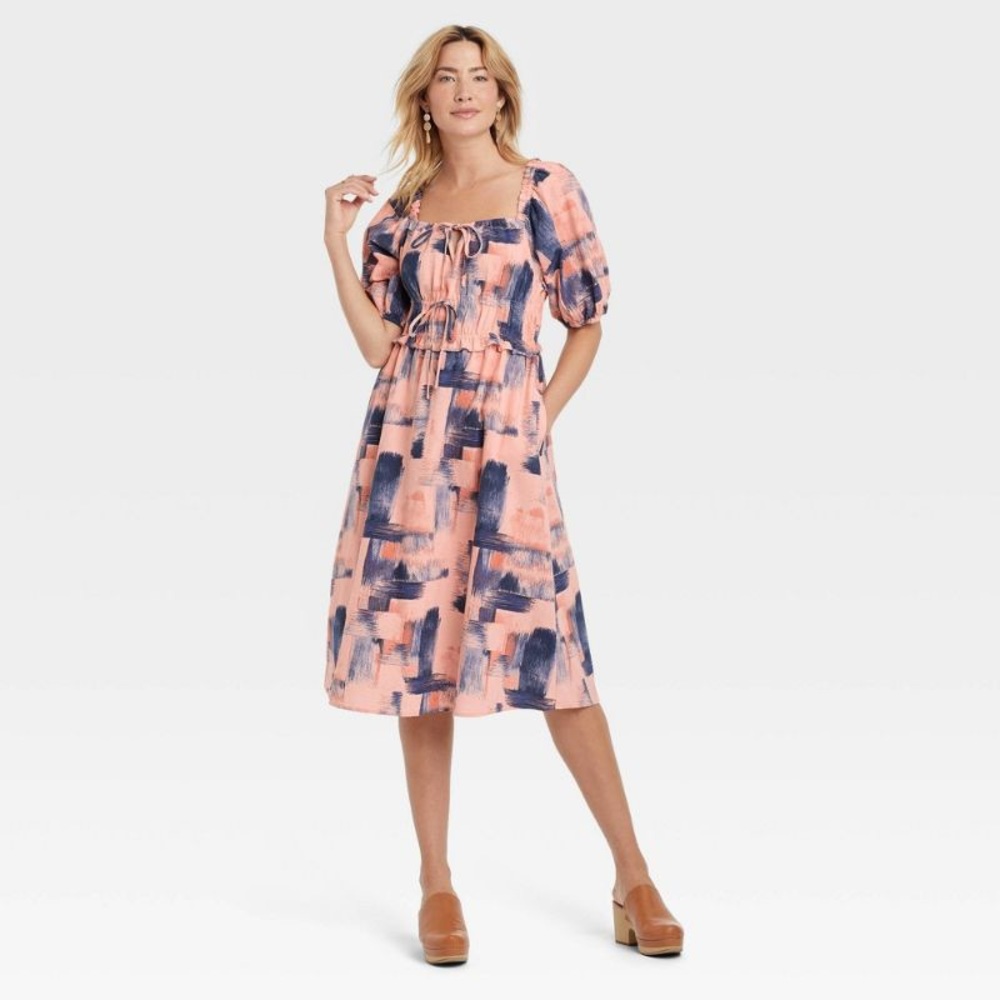 Women' Puff Hort Leeve Dre - Univeral Thread™ SIZE S